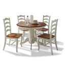 French Countryside - 5 Piece Dining Set - Atlantic Fine Furniture Inc