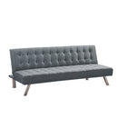 Futon Sofa Bed, Upholstered Convertible Folding Sleeper Recliner for Living Room - Atlantic Fine Furniture Inc