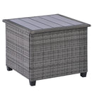 U_Style 8 Piece Rattan Sectional Seating Group with Cushions, Patio Furniture Sets, Outdoor Wicker Sectional - Atlantic Fine Furniture Inc