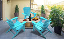 Resistant Adirondack Chair for Patio Deck Garden
Plastic Adirondack Chair, Fire Pit Chair, Blue,1 piece. - Atlantic Fine Furniture Inc