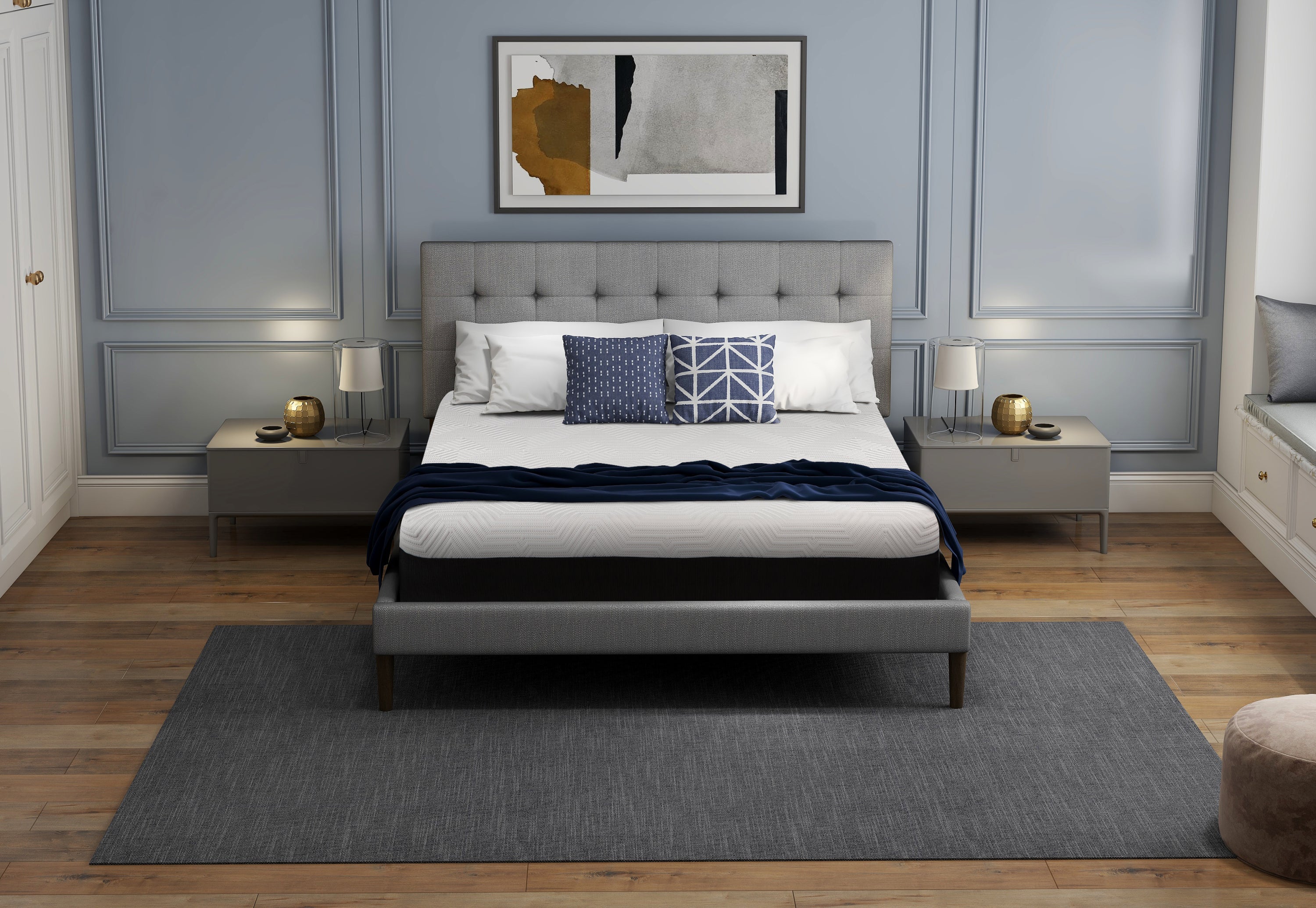 S140 CALIFORNIA KING MATTRESS 72" x 84" x 14" - Atlantic Fine Furniture Inc