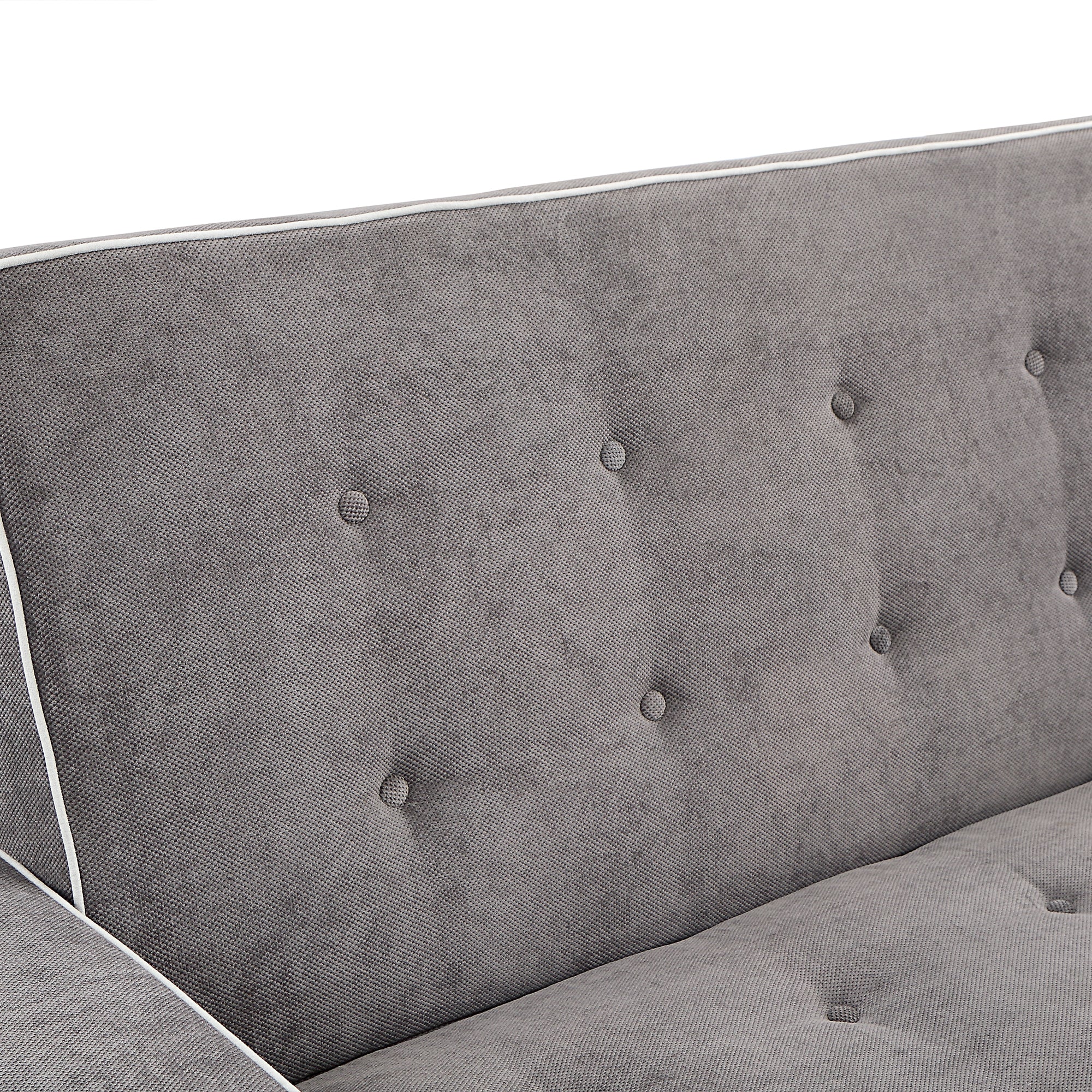 Orisfur. 66" Convertible Sleeper Bed, Adjustable Loveseat Couch with Dual USB Ports for Living Room Space - Atlantic Fine Furniture Inc
