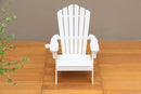 Polystyrene Adirondack Chair - White - Atlantic Fine Furniture Inc