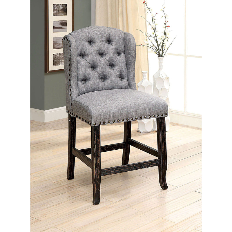 Sania - Counter Wingback Chair (Set of 2)