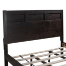 Classic Rich Brown 3 Pieces Queen Bedroom Set (Queen Bed + Nightstand+ Chest) - Atlantic Fine Furniture Inc