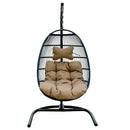 egg shape SINGLE SWING chair for garden patio - Atlantic Fine Furniture Inc