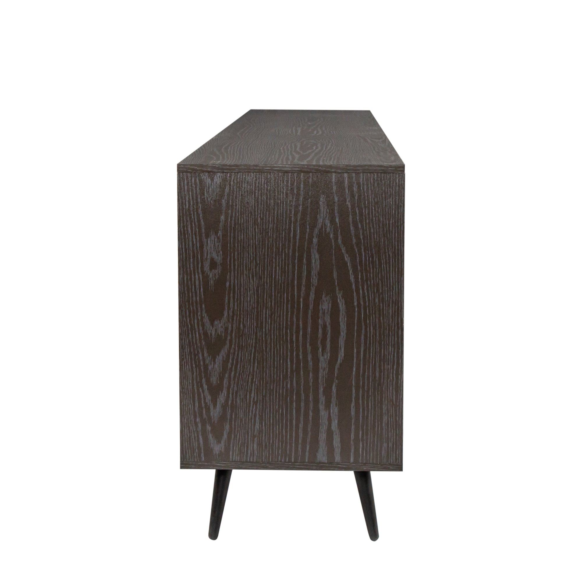 TV Stand Mid-Century Wood Modern Entertainment Center Adjustable Storage Cabinet TV Console for Living Room - Atlantic Fine Furniture Inc