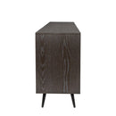 TV Stand Mid-Century Wood Modern Entertainment Center Adjustable Storage Cabinet TV Console for Living Room - Atlantic Fine Furniture Inc