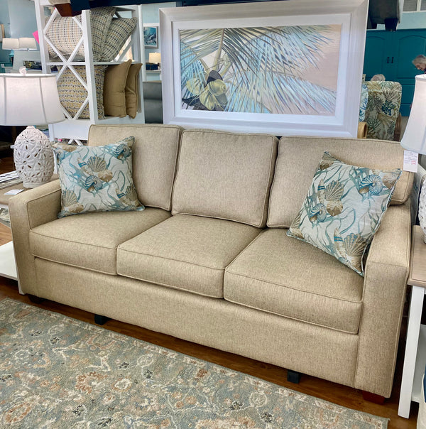 Custom Capris Track Arm Sofa - Atlantic Fine Furniture Inc