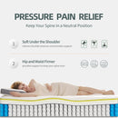 King Mattress,10 Inch Hybrid Tight top Mattress, Memory Foam Pocket Spring Mattress Sleep Supportive & Pressure Relief, Medium Firm Feel Mattress in a Box, CertiPUR-US Certified - Atlantic Fine Furniture Inc