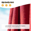 LAUSAINT HOME Outdoor Patio Umbrellas, 11FT Outdoor Umbrella with Base Included, Upgraded Curvy Aluminum Offset Cantilever Umbrella with 360°Rotation Deisgn for Garden Pool Backyard Market Deck - Atlantic Fine Furniture Inc