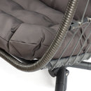 Luxury 2 Person X-Large Double Swing Chair Wicker Hanging Egg Chair - Atlantic Fine Furniture Inc