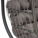 Luxury 2 Person X-Large Double Swing Chair Wicker Hanging Egg Chair - Atlantic Fine Furniture Inc