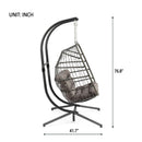 Luxury 2 Person X-Large Double Swing Chair Wicker Hanging Egg Chair - Atlantic Fine Furniture Inc