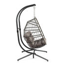 Luxury 2 Person X-Large Double Swing Chair Wicker Hanging Egg Chair - Atlantic Fine Furniture Inc