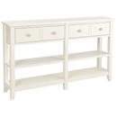 Marathon Console Table - White - Atlantic Fine Furniture Inc