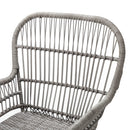 Messina Patio Bistro Set 3 Piece Outdoor Rattan Seating Group with Cushions - Atlantic Fine Furniture Inc