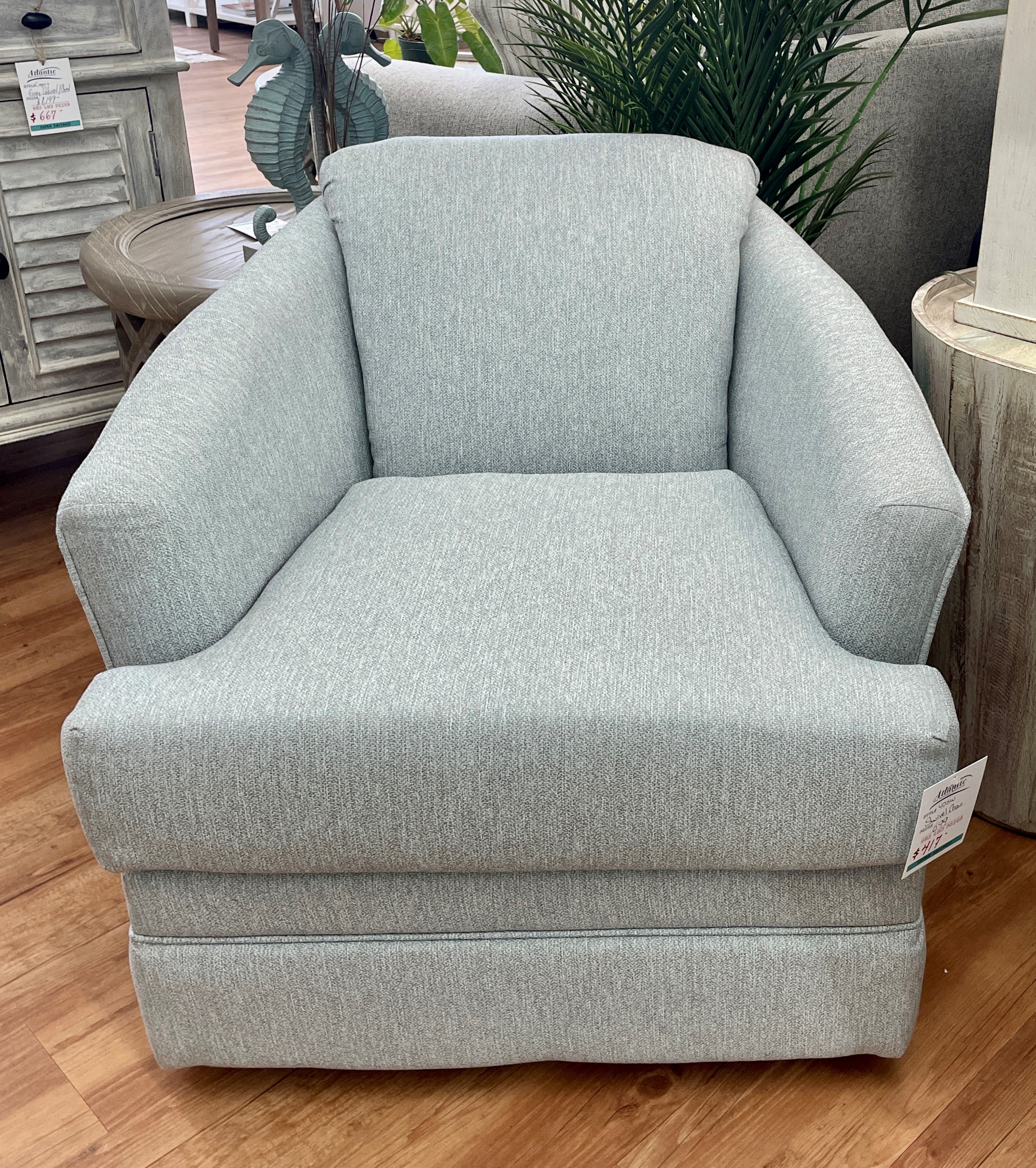 Custom Swivel Chair - Atlantic Fine Furniture Inc